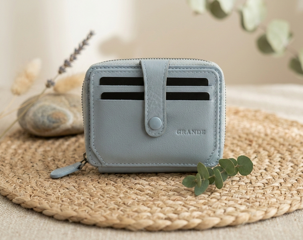 Grande 739 Model %100 Hakiki Unisex Kredi Kartlık ve Cüzdan Küçük Boy - Bebemavisi