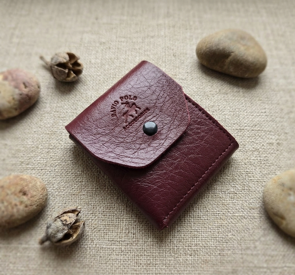 David Polo Yeni Minimalist Tasarım Trend Model Kağıt Para Bölmeli Kredi Kartlık ve Cüzdan