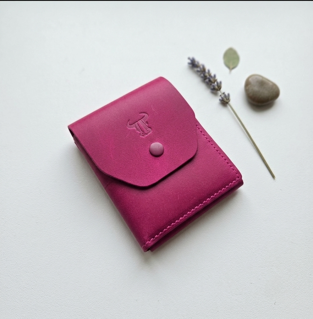 Hakiki Deri Minimalist Trend Model Para Koymalı Cüzdan
