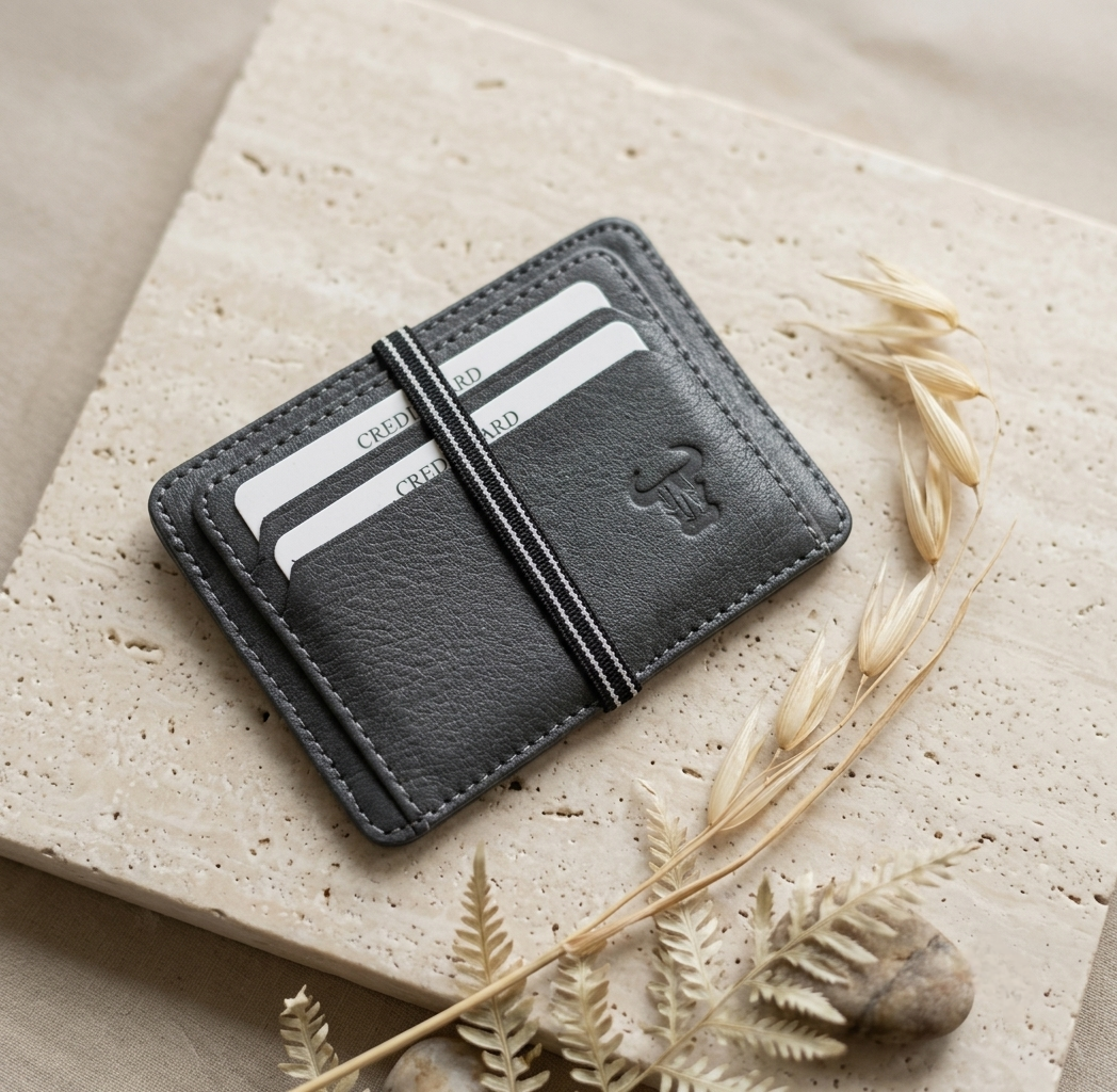 %100 Hakiki Deri Kredi Kartlık Ve Cüzdan
