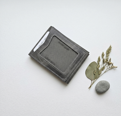 Hakiki Deri Minimalist Trend Model Para Koymalı Cüzdan
