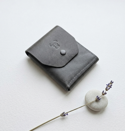 Hakiki Deri Minimalist Trend Model Para Koymalı Cüzdan