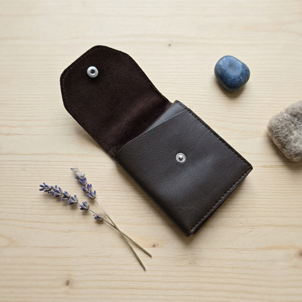David Polo Yeni Minimalist Tasarım Trend Model Kağıt Para Bölmeli Kredi Kartlık ve Cüzdan