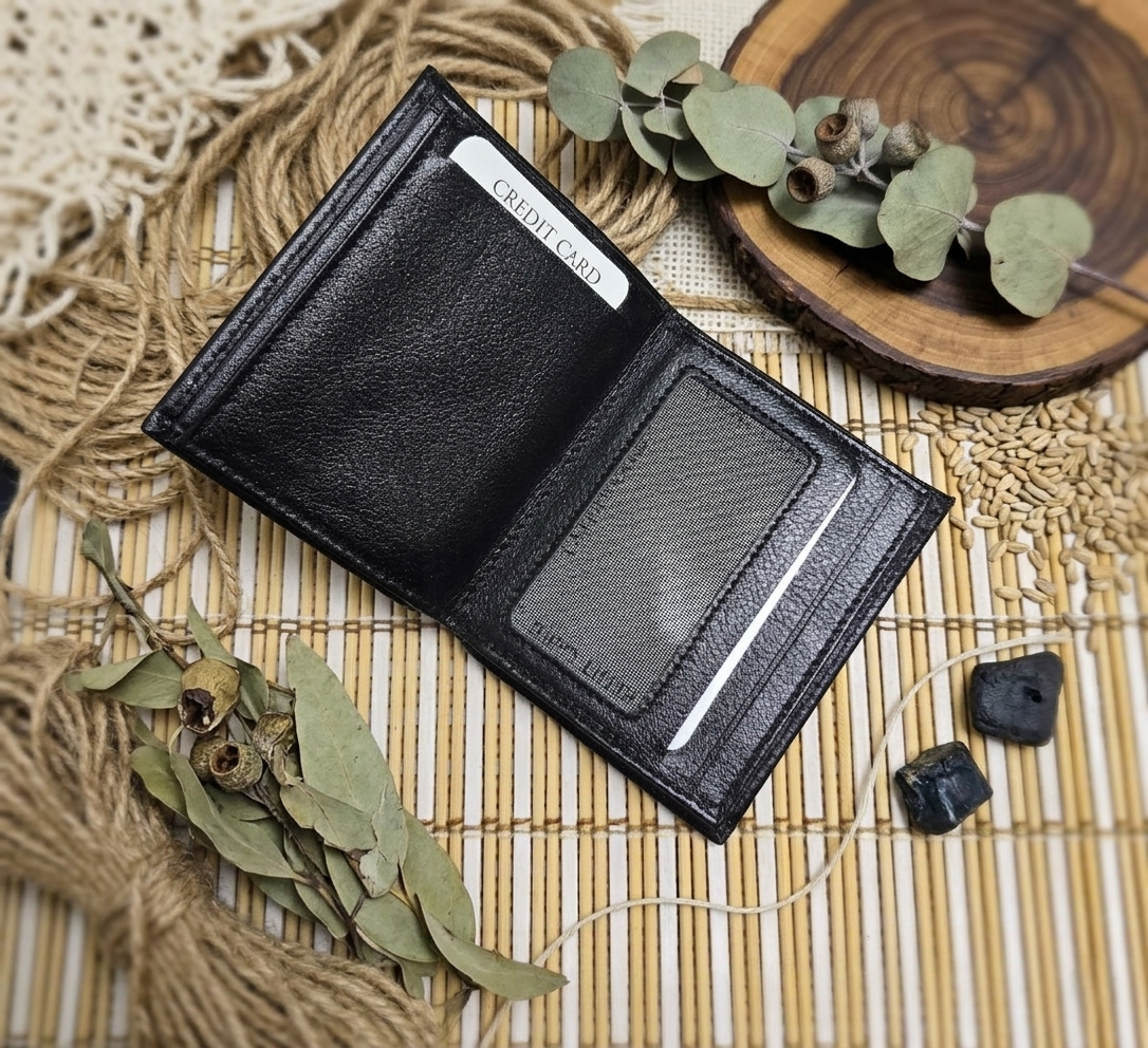 Toro Nero %100 Hakiki Deri Orta Boy Dikey Model Bozuk Para Koymalı Erkek Cüzdan