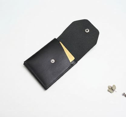 Hakiki Deri Minimalist Trend Model Para Koymalı Cüzdan
