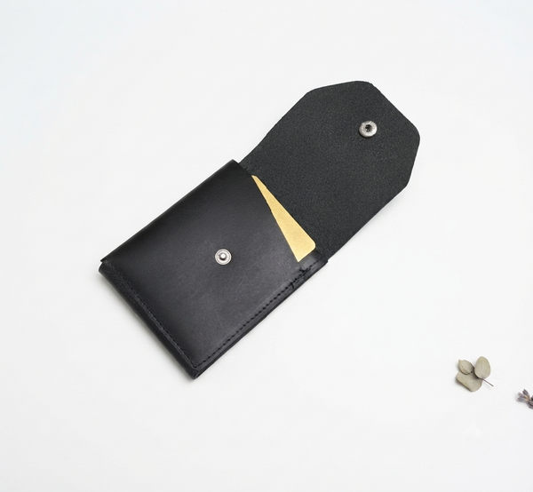 Hakiki Deri Minimalist Trend Model Para Koymalı Cüzdan