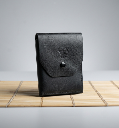 Hakiki Deri Minimalist Trend Model Para Koymalı Cüzdan