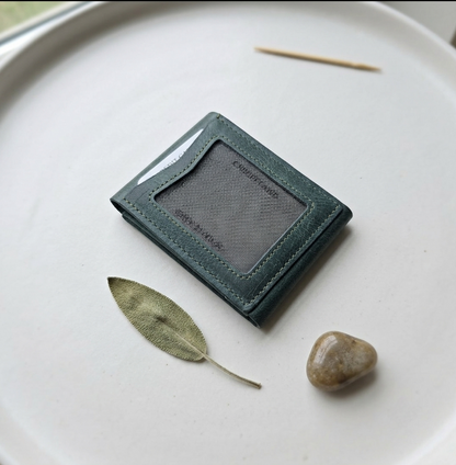 Hakiki Deri Minimalist Trend Model Para Koymalı Cüzdan