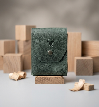 Hakiki Deri Minimalist Trend Model Para Koymalı Cüzdan